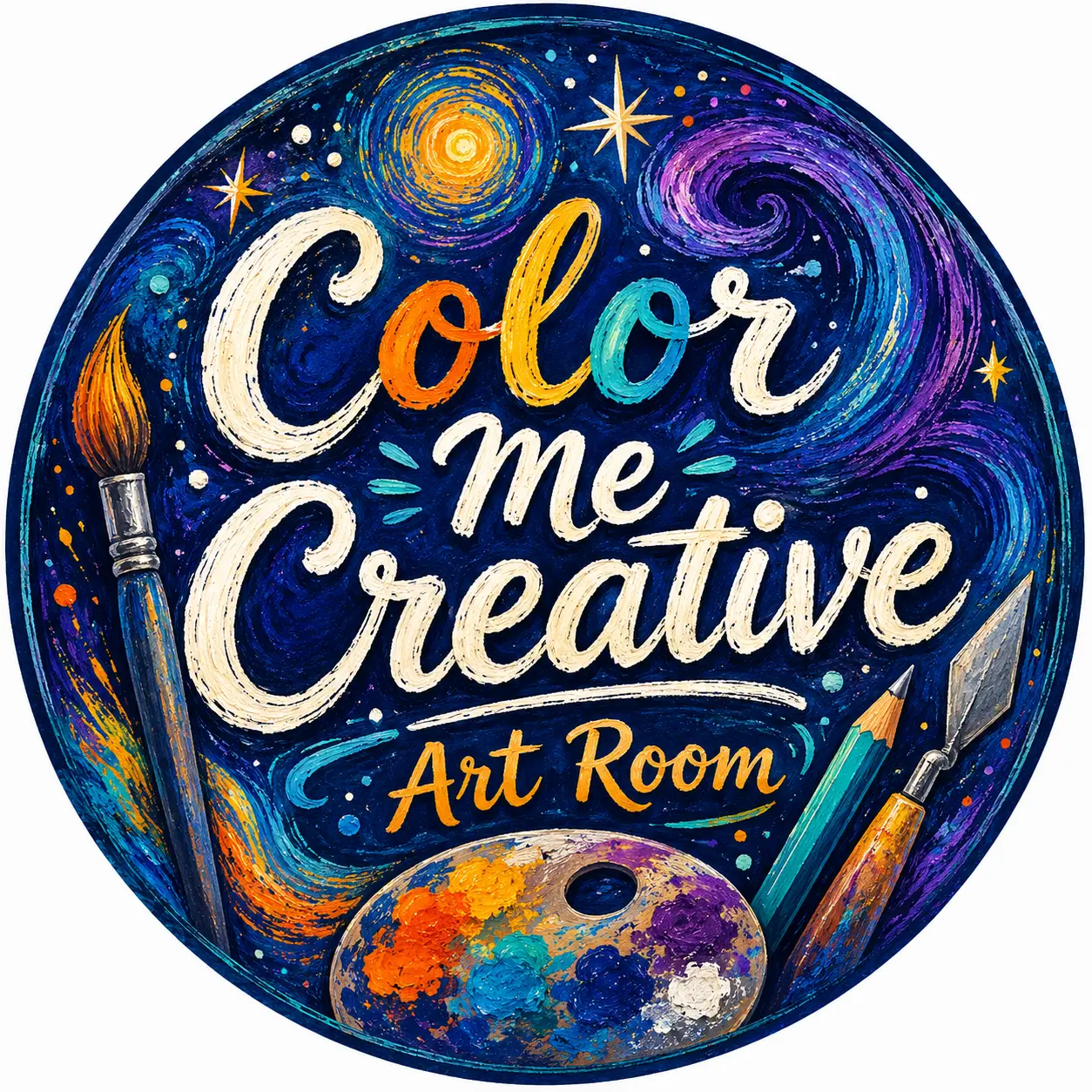 Color Me Creative Art Room logo